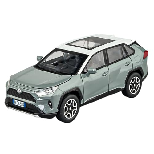 DIYUHUO For Car Model Offroad Alloy Rongfang Simulation 1/32 Ornament for Auto Spielzeug Türöffnung Mit Sound Und Hellem Feedback (Grün) von DIYUHUO