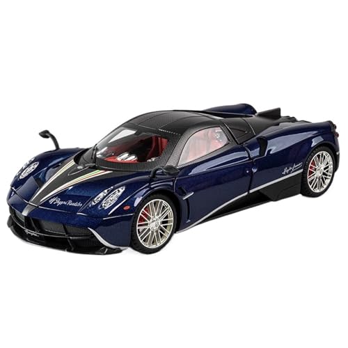 DIYUHUO For Pagani 1/18 Simulations-Sportwagen-Modell-Spielzeug-Zubehör aus chinesischer Legierung (Blau) von DIYUHUO