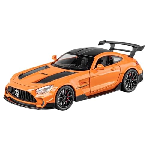 DIYUHUO Für 1/22 Simulationslegierung, GTR Supercar-Modell-Spielzeugsammlung (orange) von DIYUHUO