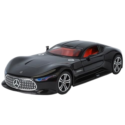 DIYUHUO Für 1/24 Simulation Legierung AMG Vision GT Sportwagen Modell Spielzeugsammlung (schwarz) von DIYUHUO