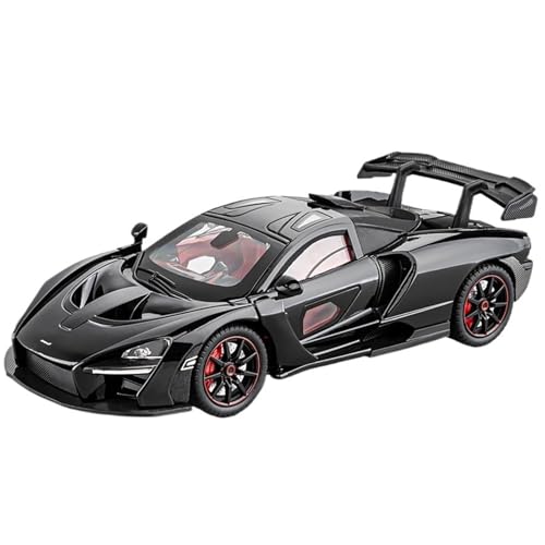 DIYUHUO Für 1/24 Simulation Legierung Supercar Senna Auto Modell Spielzeugsammlung (schwarz) von DIYUHUO