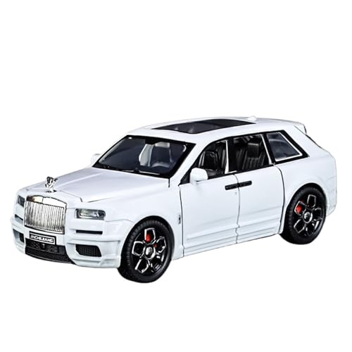 DIYUHUO for 1/32 Simulation Legierung Cullinan Sound Und Licht Sport Auto Modell Spielzeug Sammlung(White) von DIYUHUO