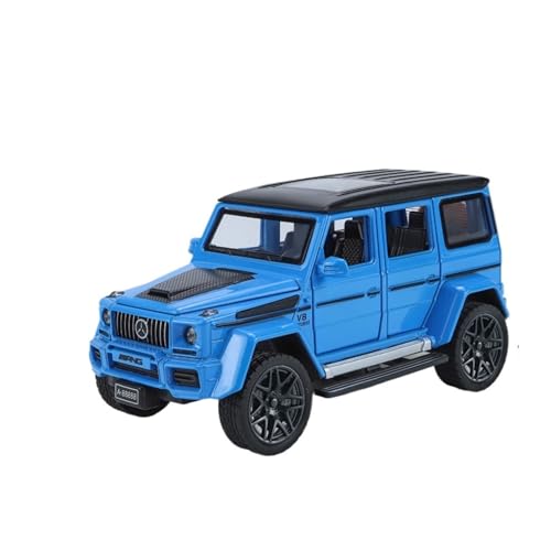 DIYUHUO Für 1/32 Simulation Legierung G63 Auto Modell Spielzeug Ornament (blau) von DIYUHUO