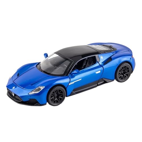 DIYUHUO Für 1/32 Simulation Legierung Masha MC20 Sportwagen Modell Spielzeug Ornament (blau) von DIYUHUO