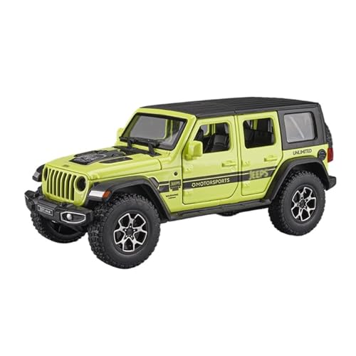 DIYUHUO Für 1/32 Simulation Legierung Offroad SUV Auto Modell Spielzeugsammlung (grün) von DIYUHUO