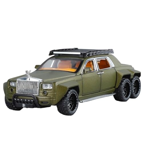 DIYUHUO Für 1/32 Simulation Legierung Phantom 6X6 Sternenhimmel Top Auto Modell Spielzeug Ornament (grün) von DIYUHUO