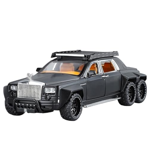 DIYUHUO Für 1/32 Simulation Legierung Phantom 6X6 Sternenhimmel Top Auto Modell Spielzeug Ornament (schwarz) von DIYUHUO