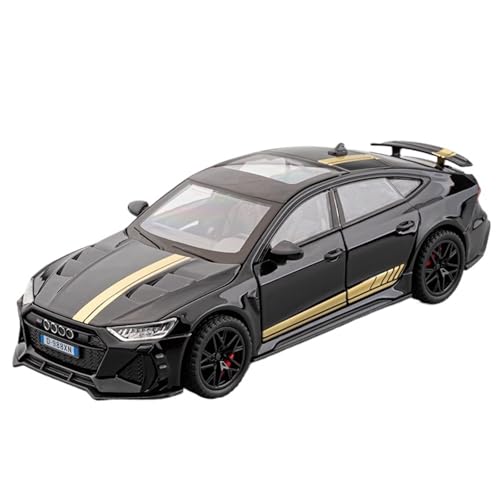 DIYUHUO Für 1/32 Simulation RS7 Schwanz Heben Modell Auto Legierung Spielzeug Ornament (Chrome) von DIYUHUO