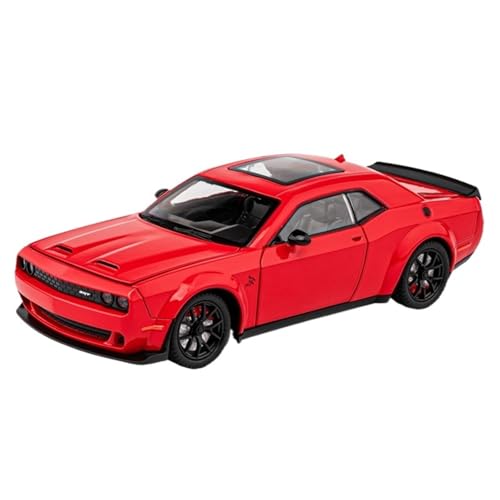 DIYUHUO Hellcat Sportwagen-Modell-Spielzeugsammlung für 1/24 Simulationslegierung, Rot von DIYUHUO