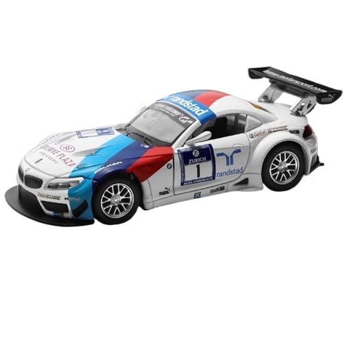 DIYUHUO Modell Sportwagen aus Simulationslegierung, Z4 GT3, Ornament für 1/32 Zoll von DIYUHUO