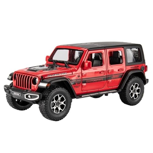 DIYUHUO for 1/22 Off-Road Legierung Auto Modell Spielzeug Ornament(Red) von DIYUHUO