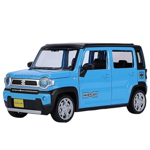 DIYUHUO for 1/22 Simulation Legierung Stadt Off-Road SUV Auto Modell Spielzeug Ornament(Blue) von DIYUHUO