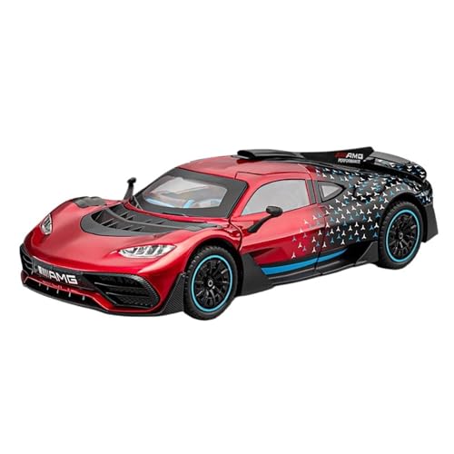 DIYUHUO for 1/24 AMGONE Simulation Legierung Supercar Modell Spielzeug Auto Sammlung(Red) von DIYUHUO