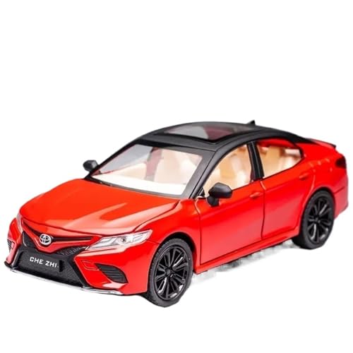 DIYUHUO for 1/24 Camry Simulation Legierung Auto Modell Spielzeug Ornament(Red) von DIYUHUO