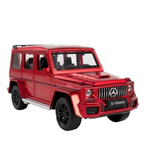 DIYUHUO for 1/24 G63 Simulation Legierung Auto Modell Spielzeug Sammlung(Red) von DIYUHUO