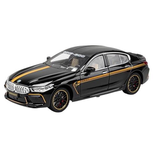 DIYUHUO for 1/24 M8 Simulation Legierung Auto Modell Spielzeug Sammlung(Black) von DIYUHUO