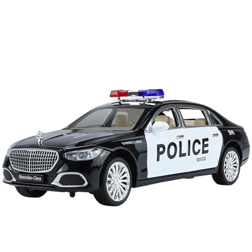 DIYUHUO for 1/24 S680 Legierung Polizeiauto Modell Spielzeug Sammlung(Multi-Colored) von DIYUHUO