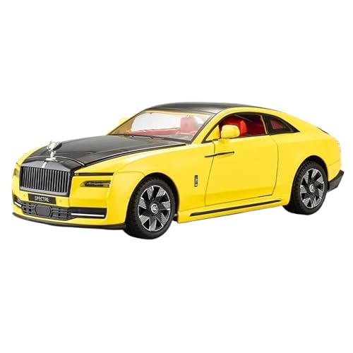 DIYUHUO for 1/24 Shining Alloy Car Model Toy Collection(Yellow) von DIYUHUO