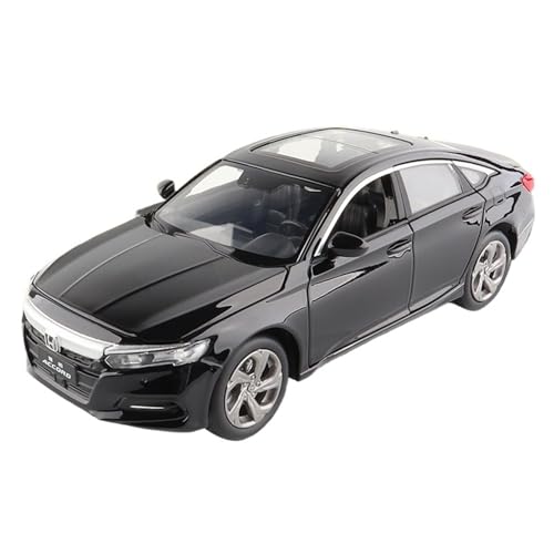 DIYUHUO for 1/32 Accord Simulation Legierung Auto Modell Spielzeug Ornament(Black) von DIYUHUO