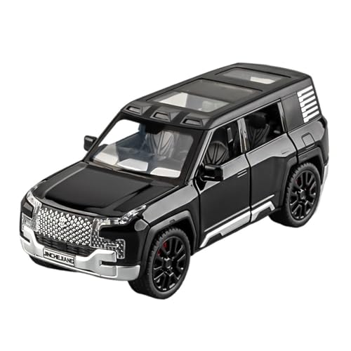 DIYUHUO for 1/32 BYD U8 Automodell Simulation Legierung Automodell Ornamente Sammlung Spielzeugauto Geschenk(Black) von DIYUHUO