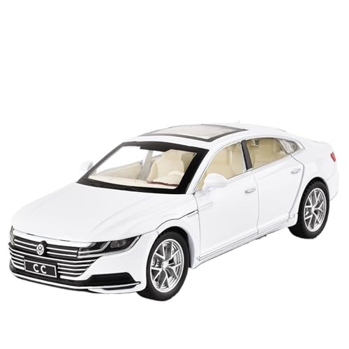 DIYUHUO for 1/32 CC Simulation Legierung Auto Modell Spielzeug Ornament(White) von DIYUHUO