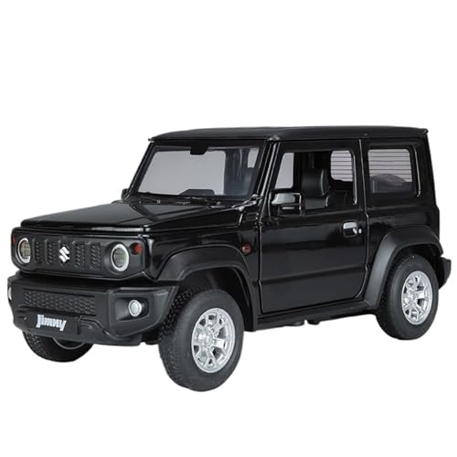 DIYUHUO for 1/32 Simulation Legierung Jimny SUV Auto Modell Spielzeug Ornament(Black) von DIYUHUO