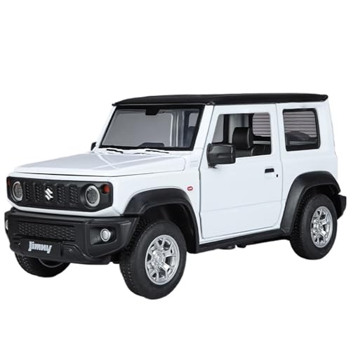 DIYUHUO for 1/32 Simulation Legierung Jimny SUV Auto Modell Spielzeug Ornament(White) von DIYUHUO