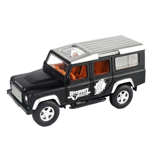 DIYUHUO for 1/32 Simulation Legierung SUV Auto Modell Spielzeug Ornament(Black) von DIYUHUO