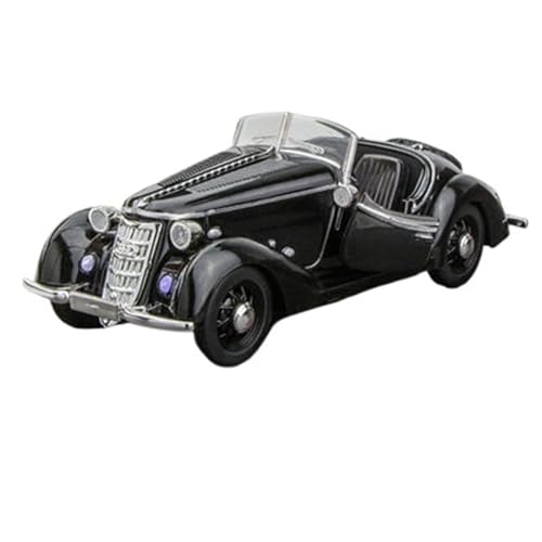 DIYUHUO for 1/32 Wanderer Retro Vintage Auto Simulation Legierung Auto Modell Spielzeug Sammlung(Black) von DIYUHUO