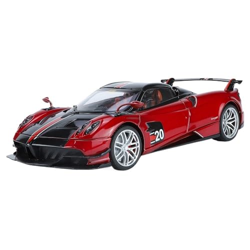 For 1/18 Simulation Pagani Huayang BC Legierung Modell Auto Spielzeug(Rot) von DIYUHUO