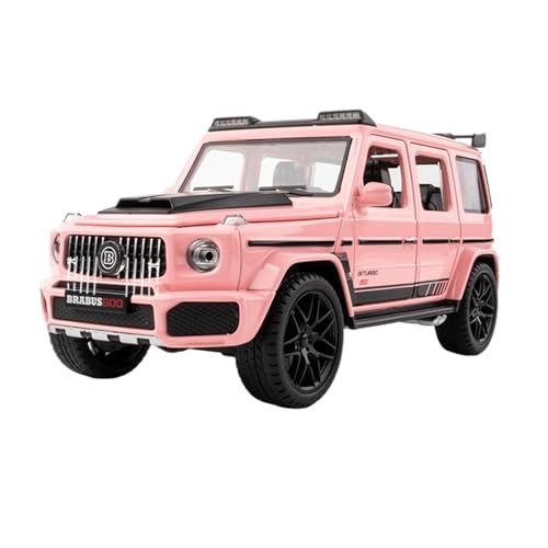 For 1/22 Babos G800 Legierung Modell Auto Spielzeug Auto Ornament(Pink) von DIYUHUO