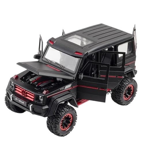 For 1/24 Legierung Simulation Big G Off-road Fahrzeug Modell Spielzeug Ornament(Black) von DIYUHUO