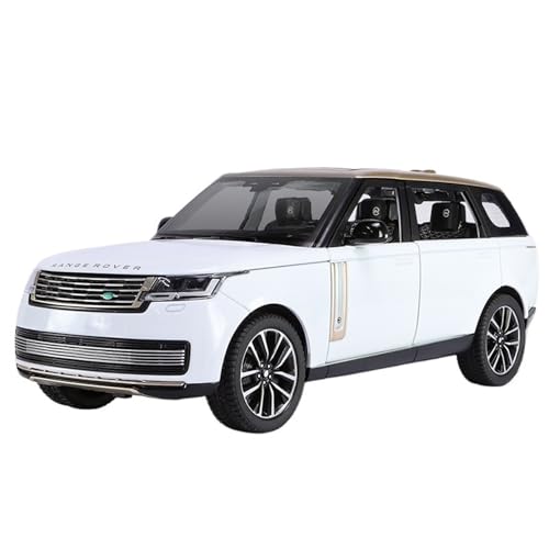 For 1/24 Simulation Alloy Range 2022 SUV Automodel Spielzeug Ornament(White) von DIYUHUO