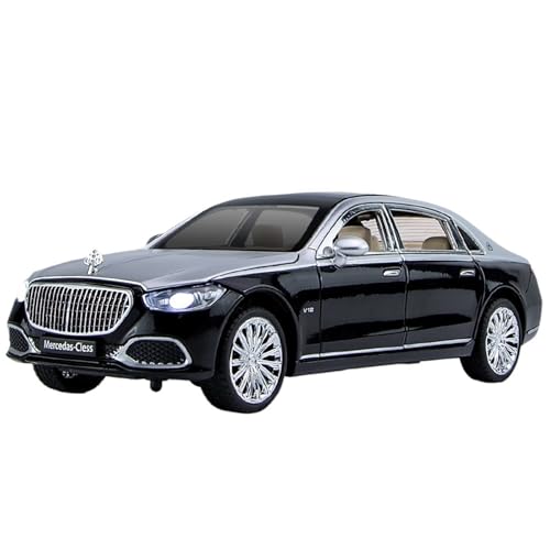 For 1/24 Simulation Alloy S680 Automodel Toy Ornament(Silver) von DIYUHUO