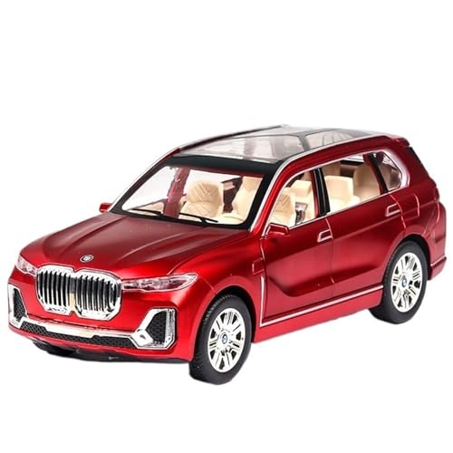 For 1/24 Simulation Alloy X7 Limousine Model Toy Ornament(Red) von DIYUHUO