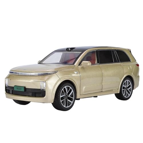 For 1/24 Simulation Legierung Ideal L9 SUV Geländefahrzeug Modell Spielzeugornament(Gold) von DIYUHUO