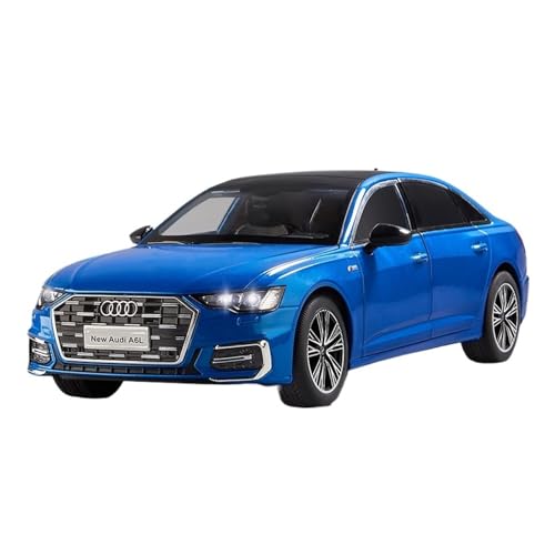 For 1:18 A6L Alloy Car Imitation Echte Auto Modell Sammlung Spielzeug Auto(Blue) von DIYUHUO