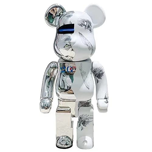 Statuen Bearbrick,Empty Mountain Base - 2G-Building Blocks Bewegliche Gelenke des Bären - Figuren Spielzeug & GeschenkeModische OrnamenteSkulpturen Statuen Weihnachten Geburtstag Geschenk ( Size : 70c von DJFOG