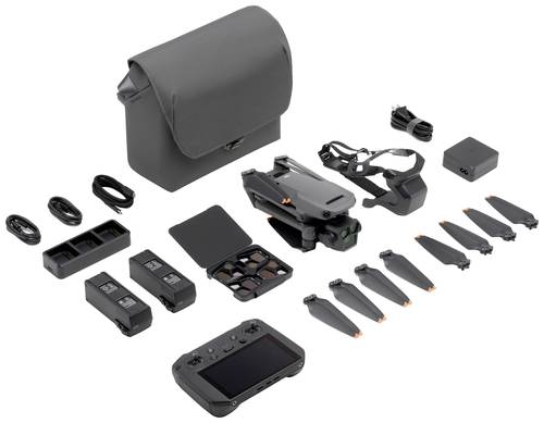 DJI Mavic 3 Pro Cine Premium Combo Quadrocopter 100% RtR Kameraflug, Profi Grau von DJI