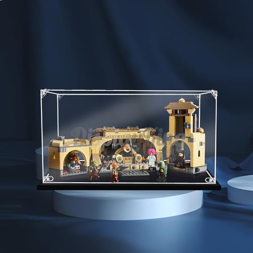 Acryl Vitrine für LEGO Boba Fett's Thron Zimmer 75326 (Lego Set ist nicht im Lieferumfang enthalten) (ohne Hintergrund) von DK DISPLAYKING