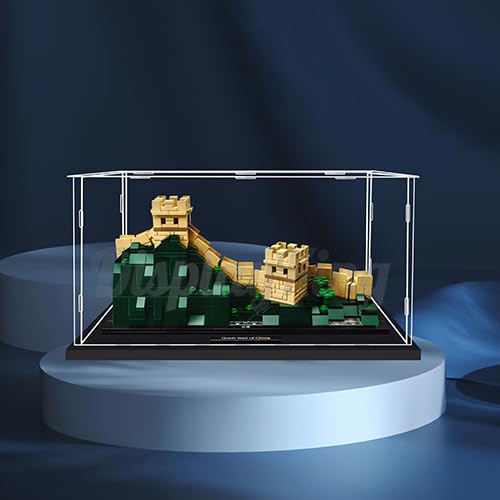 Acryl Vitrine für LEGO Great Wall of China 21041 (Lego Set ist nicht im Lieferumfang enthalten) (ohne Hintergrund) von DK DISPLAYKING