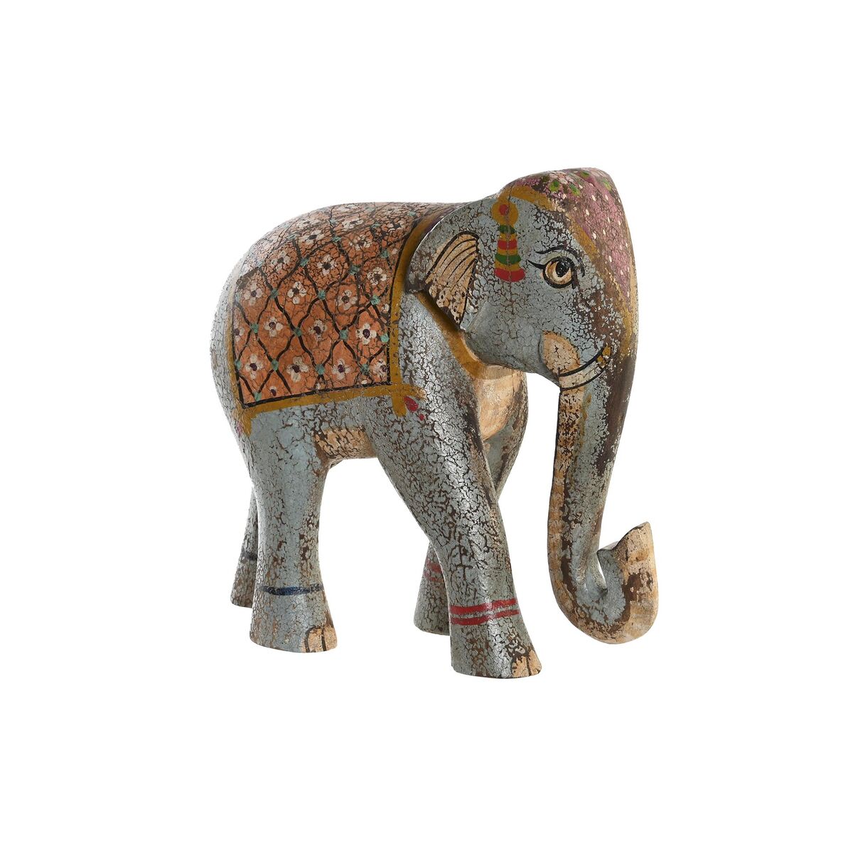 Deko-Figur DKD Home Decor Elefant Mango-Holz (29 x 12 x 26 cm) von DKD Home Decor