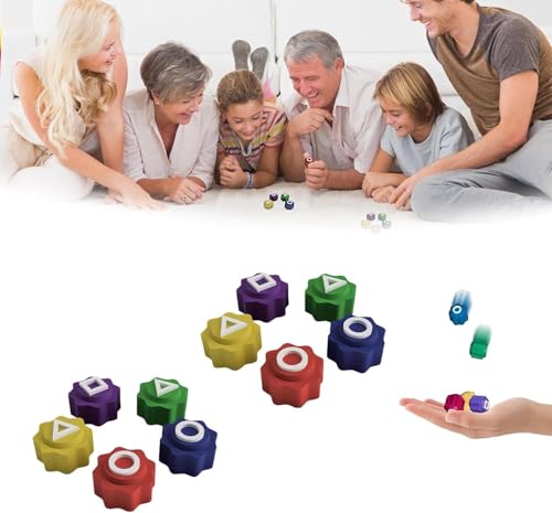 DKIIL NOIYB Gonggi Koreanisches Traditionelles Spielspiel, Gonggi Jack Stone Pebbles Set Spiel, Lernspielzeug zum Steinewerfen für Kinder und Erwachsene (A1-2pcs) von DKIIL NOIYB