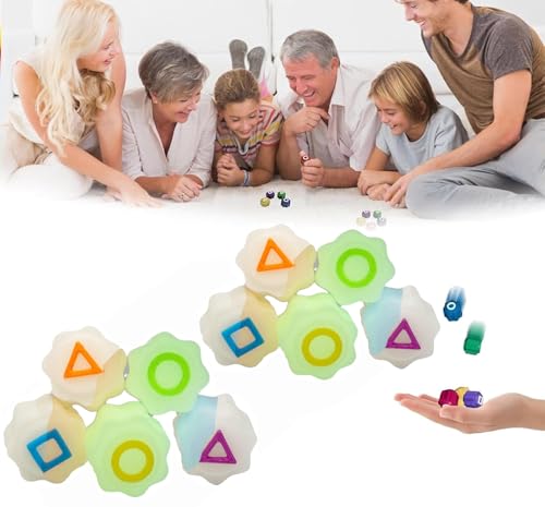 DKIIL NOIYB Gonggi Koreanisches Traditionelles Spielspiel, Gonggi Jack Stone Pebbles Set Spiel, Lernspielzeug zum Steinewerfen für Kinder und Erwachsene (A2-2pcs) von DKIIL NOIYB