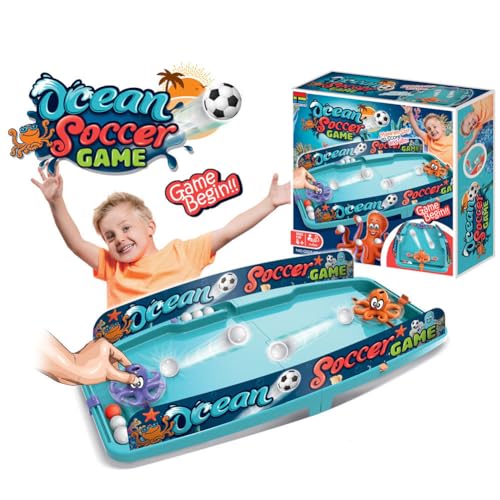 DKIIL NOIYB Oktopus Soccer Game, Tischfussball Spiel, Mini Tischkicker Kinder, Oktopus Battle Brettspiel für Kinder und Familien Interaktives Tischspiel für Kinder ab 4 Jahren von DKIIL NOIYB