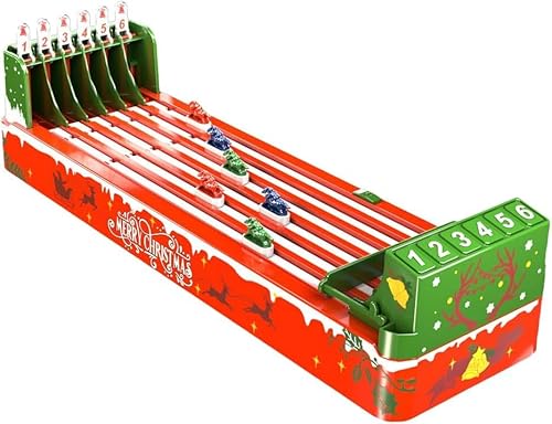 DKIIL NOIYB Pferderennen Spiel Elektrisch, Horse Racing Game, 2024 Pferderennen Tischspiel mit 6 Pferde, Interaktives Tischfußball Tabletop Spiele, Pferderennen Spiel für Familien Partys (Weihnachten) von DKIIL NOIYB