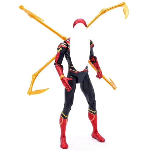 Action-Figur Hero Charakter Modell,17 cm Spider Spielzeug Super-hel-den Actionfiguren Figuren, Action Figur, Fans lieben die Sammlung, Statue Desktop Ornamente, Für Kinder ab 4 Jahren von DKLQXCE