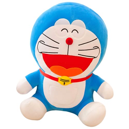 DKLQXCE Doraaemon Plüschtiere, Doraaemon Plüsch, Doraaemon Puppe Plüsch Doll Plüschfigur Stofftier aus Weichem Angenehmen Material Kuscheltier Ausgestopftes für Kinder Kuscheltier 35cm von DKLQXCE