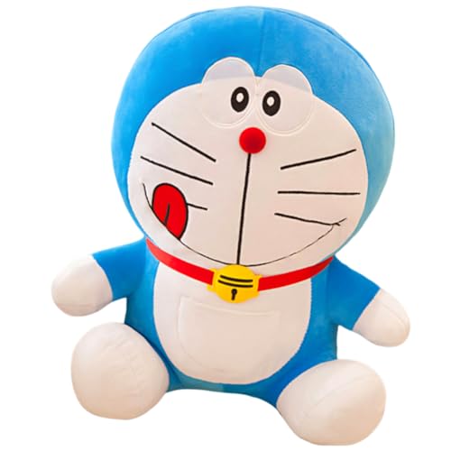 DKLQXCE Doraemon Plüsch, Doraemon Plüschtier 35CM, Doraemon Puppe Plüsch Plüschfigur Stofftier aus Weichem Angenehmen Material Kuscheltier Ausgestopftes Plüschspielzeug für Kinderpuppe von DKLQXCE