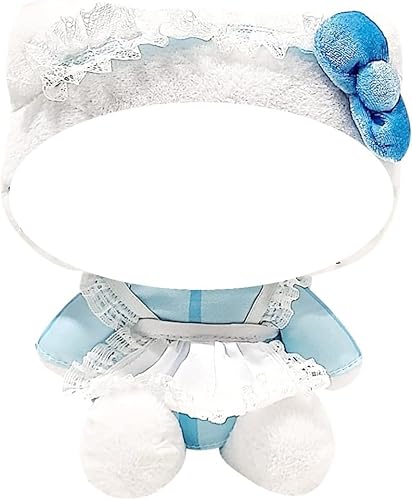 DKLQXCE Hello Khritty Plüschtiere 20 cm Hehello Kitty Plüsch Hello Kteitty Spielzeugpuppe Kawaii Kuscheltier Plush Puppe Geschenk für Kinder für Kinder Party Halloween Kinder Geburtstaggeschenke von DKLQXCE